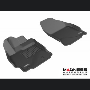 Scion TC Floor Mats (Set of 2) - Front - Black by 3D MAXpider